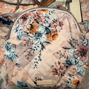 Vera Bradley Pink Floral Quilted Backpack